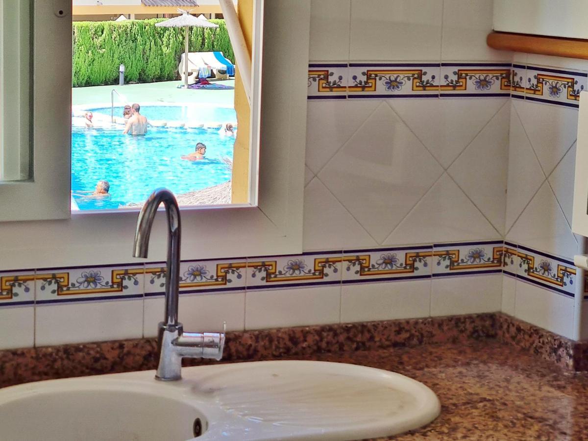 Apartamento Con Piscina En Oliva Nova Buitenkant foto